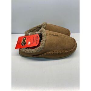 Deer Stags Slipperooz toddler boys size 2M clog Slippers Lil Nordic Brown